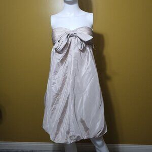 NWT Max & Cleo Strapless Bubble Dress Size 4